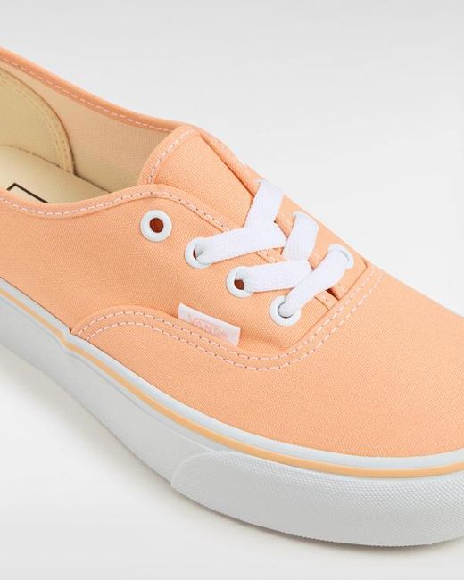 Vans Gray Authentic Platform Shoes