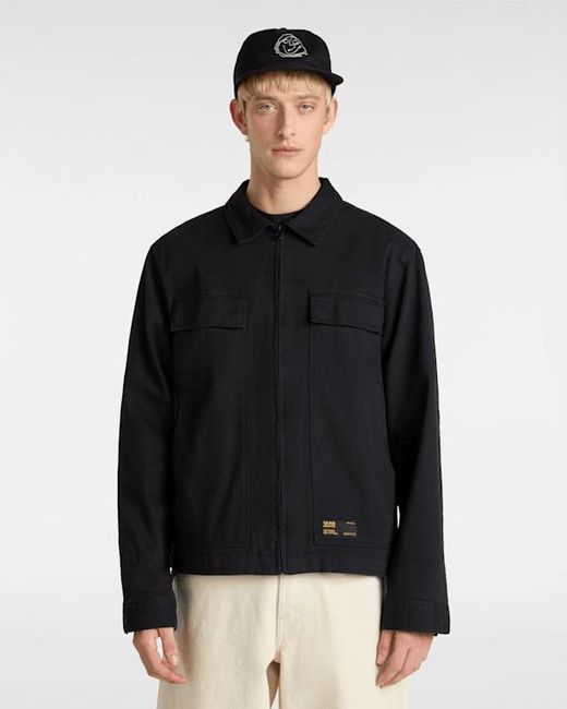 Vans Mcavoy Zip Station Jacke, Herren, Größe in Blue für Herren