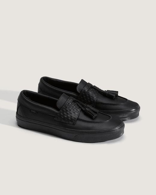 Vans Black Skate Loafer Shoes for men