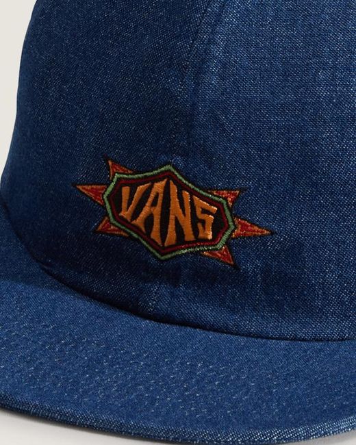 Vans Blue Hypnotist Jockey Hat for men