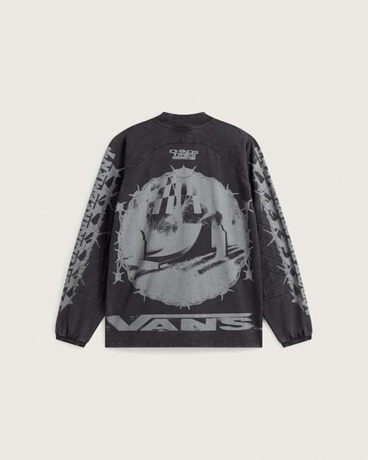 Vans Act Of Disagreement Hazard Langarm-T-Shirt, Herren, Größe in Black für Herren