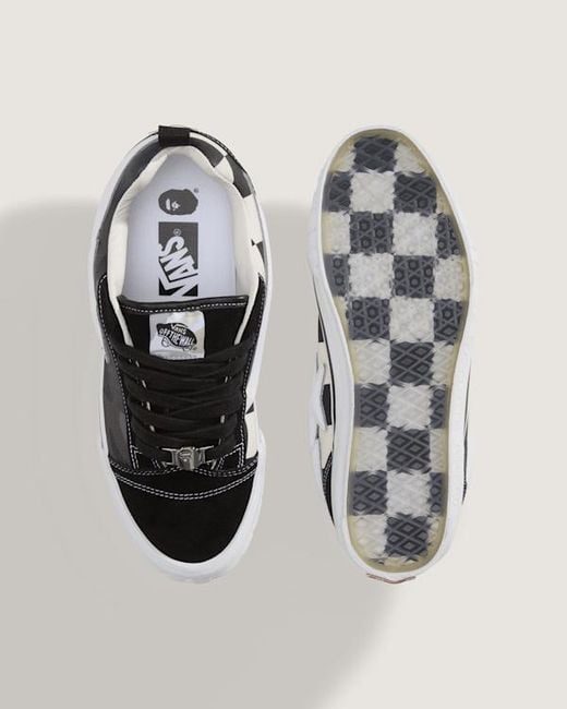 Vans Black X Bape Knu Skool for men