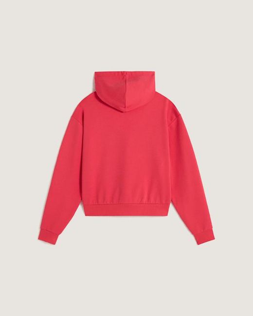Vans Red W Salton Rlx Ft Pullover Hoodie