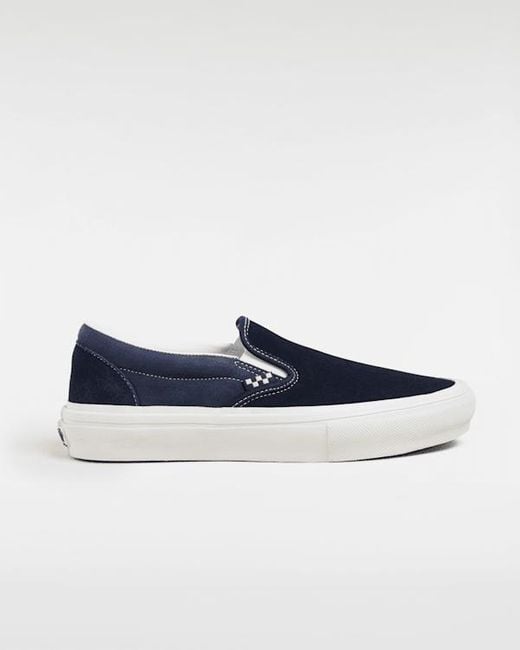 Vans Blue Skate Slip-On Shoes for men