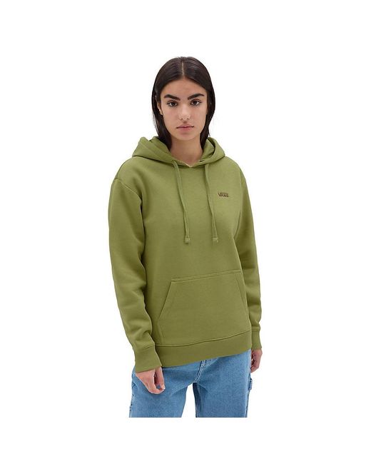 Vans Green Flying V Boyfriend Fit Pullover Hoodie
