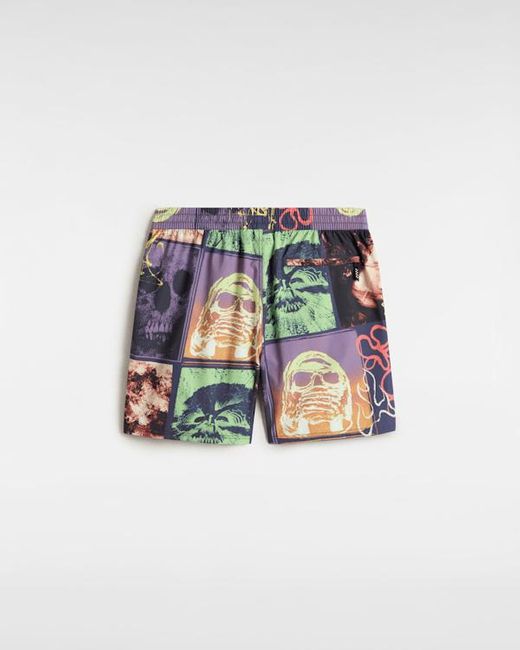 Vans Primary Crazy Print Boardshorts, Herren, Größe in White für Herren