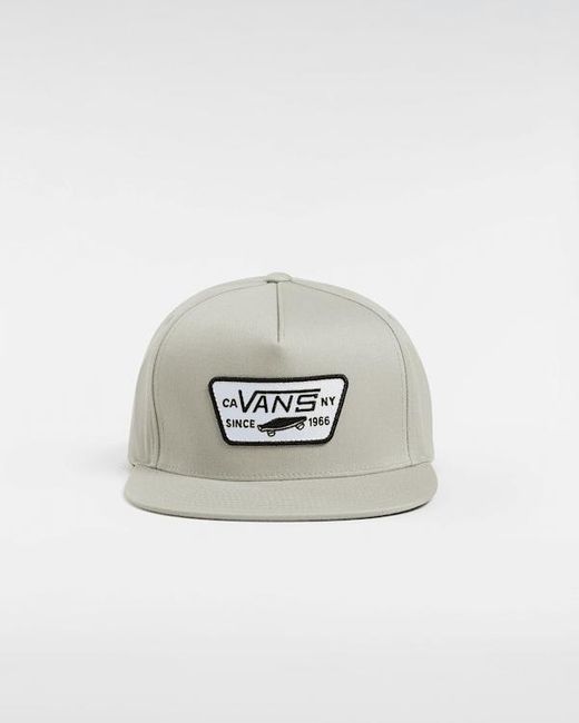 Vans White Full Patch Snapback Hat for men
