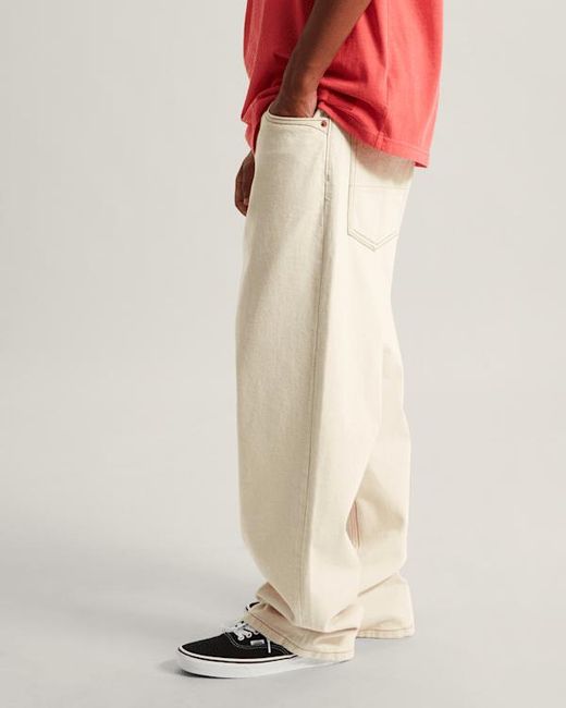 Vans Natural Premium Check-5 Loose Denim Trousers for men