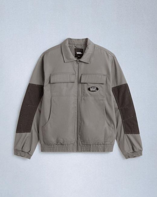 Vans Gray Act Of Disagreement Abrasion Jacket for men