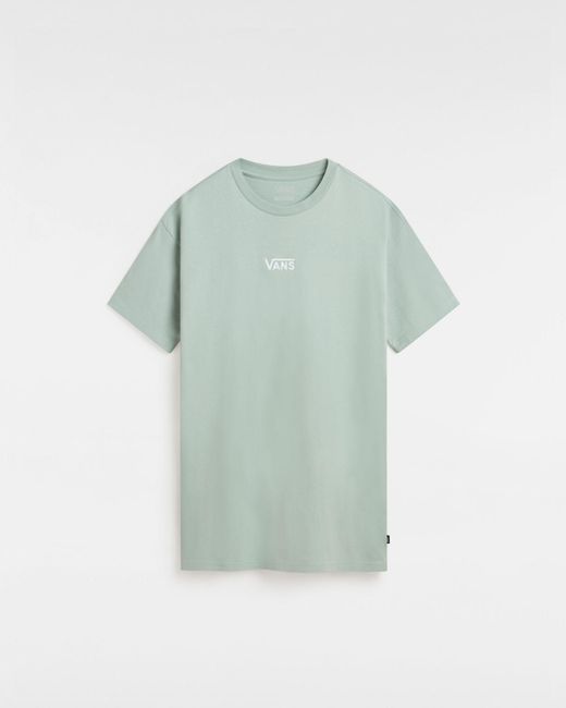 Vans Green Center Vee T-shirt-kleid