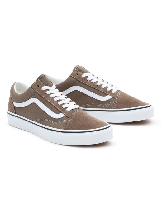 Vans Color Theory Old Skool Shoes in Metallic Lyst UK