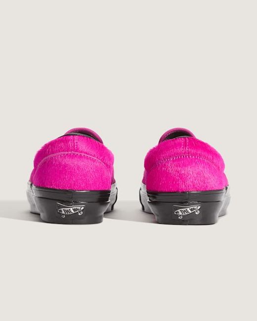 Vans Purple Premium Classic Slip-On Shoes for men