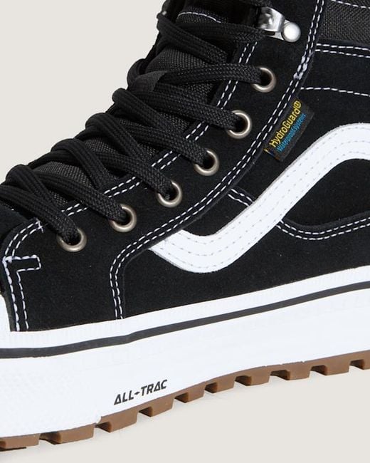 Vans White Sk8-Hi Waterproof Insulated Shoes for men