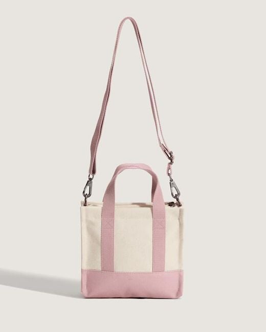 Vans Pink Lil Pergs Checkerboard Tote Bag for men