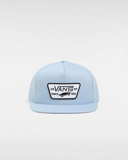 Vans Blue Kids Full Patch Snapback Hat