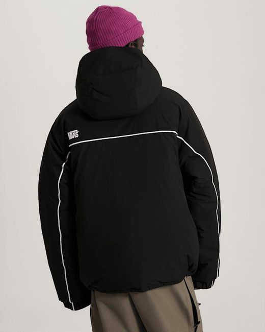 Chaqueta Acolchada Con Capucha 90's Big Block, Hombre, Talla Vans de hombre de color Black