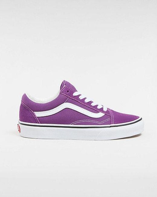 Vans Purple Old Skool Color Theory Shoes