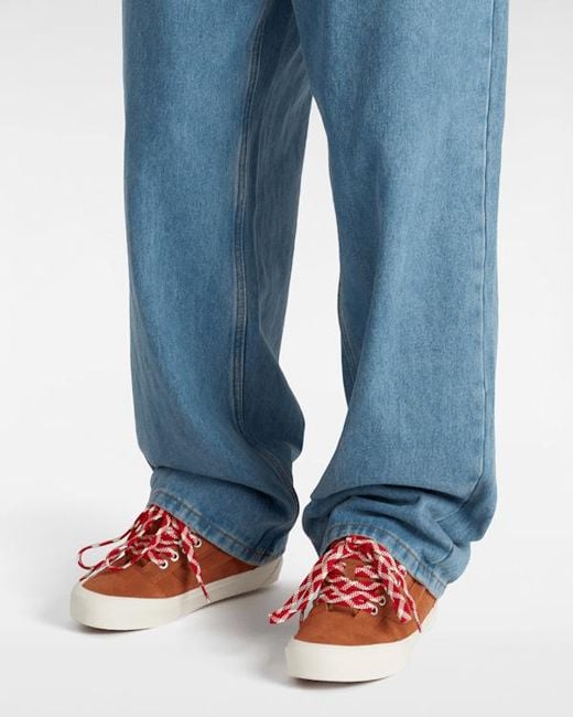 Vans Brown Knu Skool Shoes for men