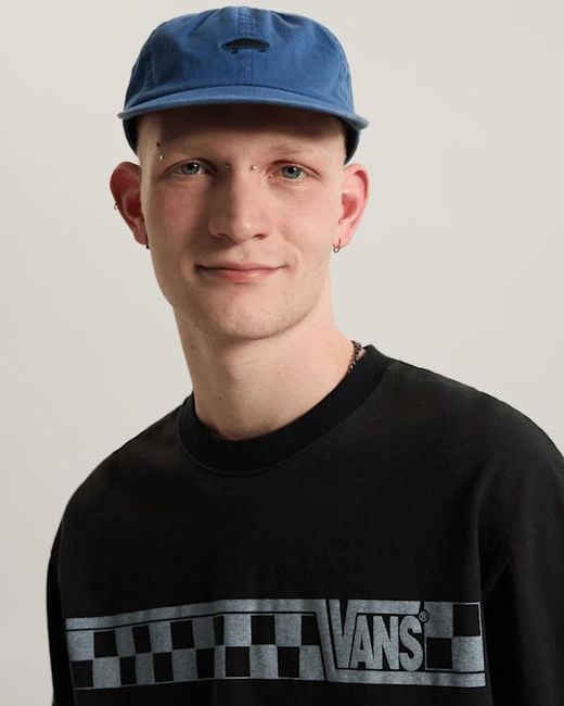 Vans Blue Salton Jockey Hat for men