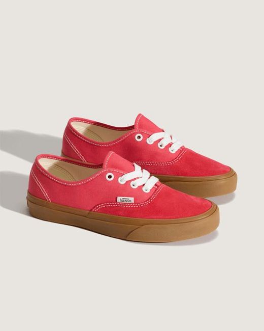 Vans Red Authentic Shoes for men