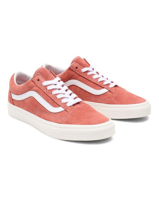 vans rose daim