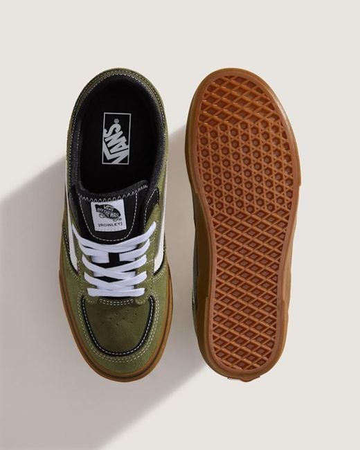 Vans Green Rowley Classic Shoes for men