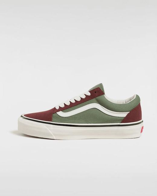Vans Green Premium Old Skool Shoes for men