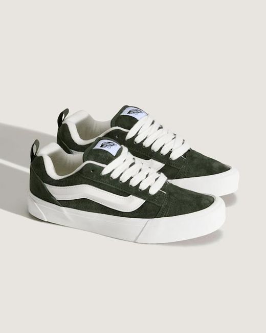 Vans Green Knu Skool Shoes for men