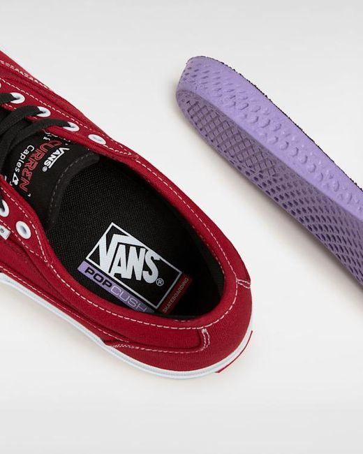 Vans Skate Curren Caples Schuhe, Herren, Größe in Red für Herren