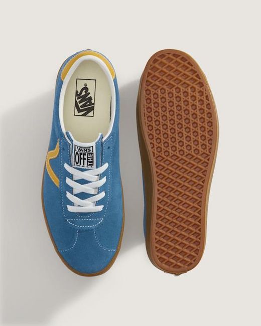 Zapatillas Sport De Caña Baja, Hombre, Talla Vans de hombre de color Blue