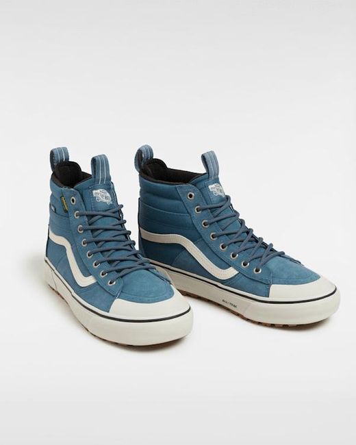 Vans Blue Mte Sk8-Hi Waterproof Schuhe, Mann, Größe