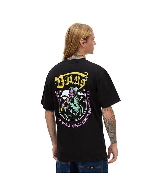 Vans Black 66 Reaper T-shirt for men