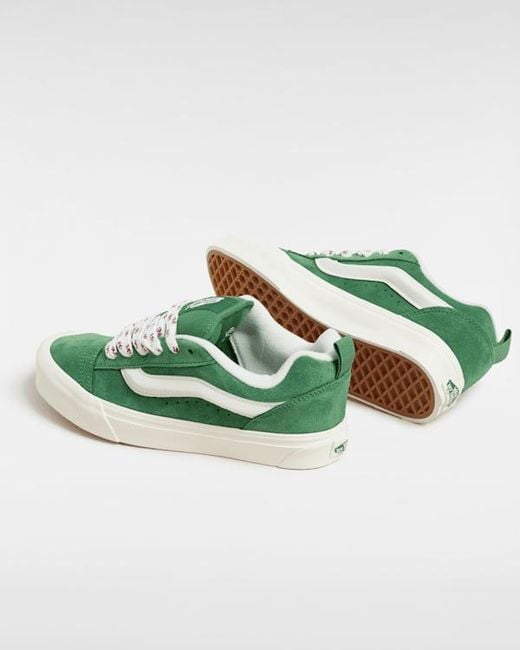 Vans Green Knu Skool Shoes for men