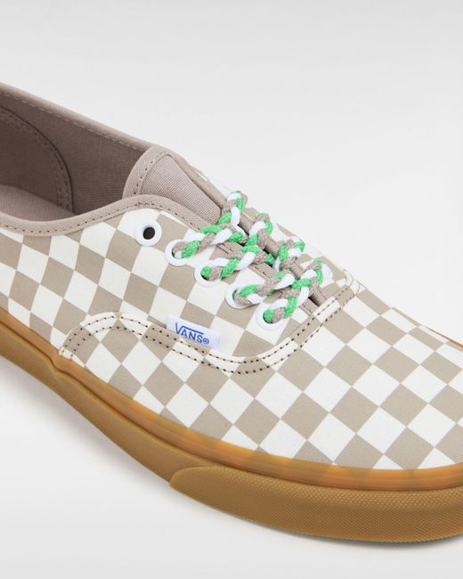 Vans Gray Authentic Checkerboard Schuhe