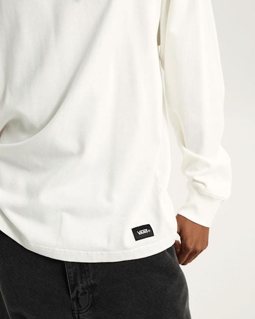 Vans Premium Langarm-T-Shirt, Herren, Größe in Natural für Herren