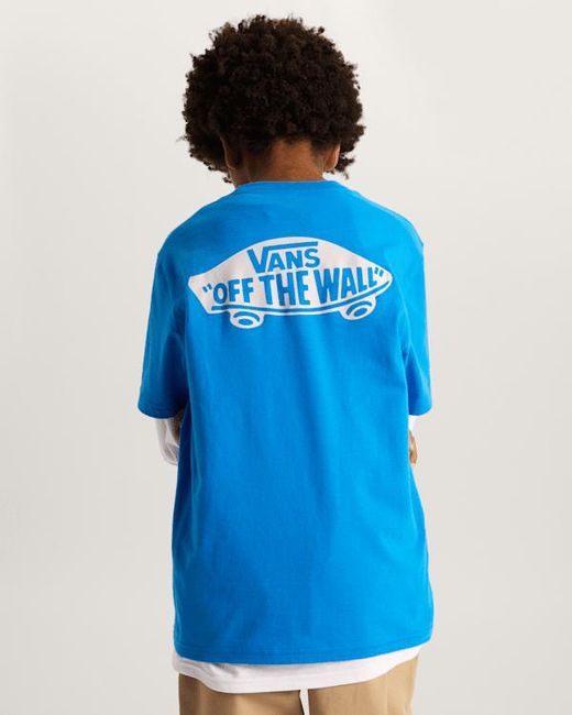 Vans Blue Kids Double Standard T-Shirt (8-14 Years)