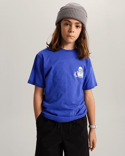 Vans Blue Kids Framework T-Shirt (8-14 Years)