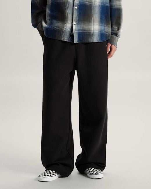 Vans Black Straight Leg Sweatpants for men