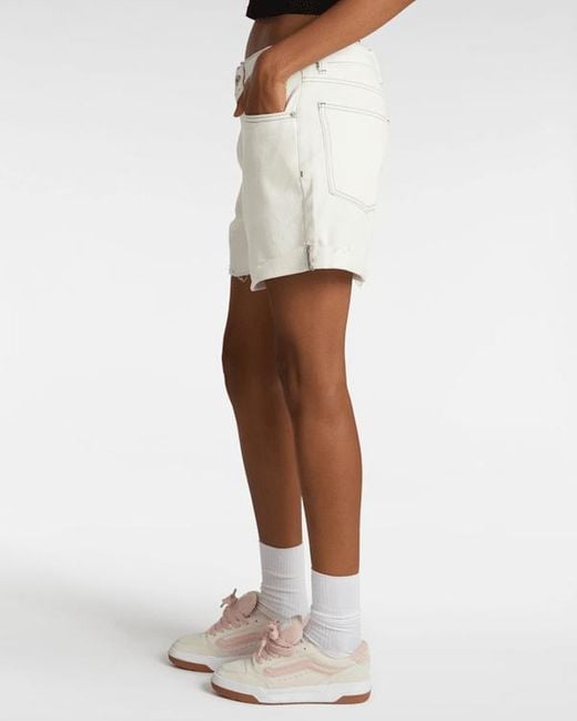 Pantalones Cortos Jennifer, Mujer, Talla Vans de color White
