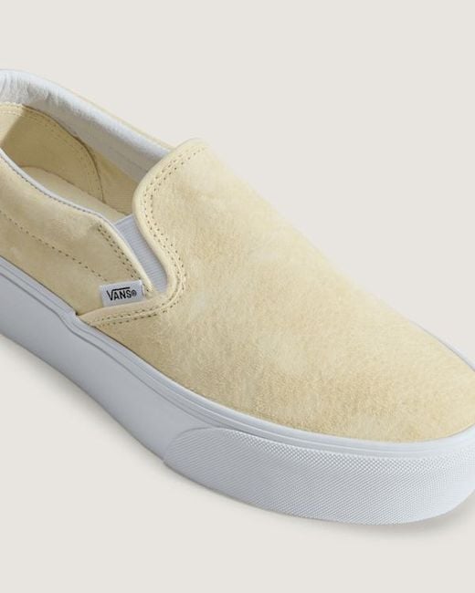 Vans Natural Classic Slip-On Stackform Shoes for men