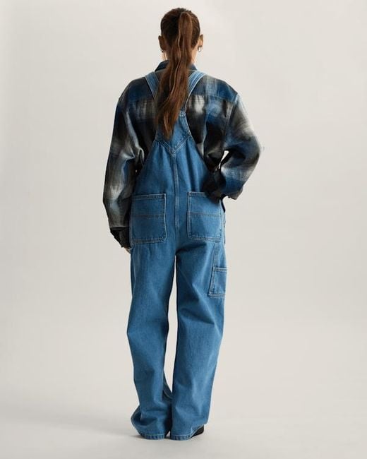 Vans Blue Chore Denim Overall