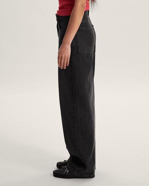 Vans Black Sirelle 5 Pocket Puddle Trousers