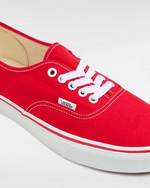 Vans Red Authentic Shoes for men