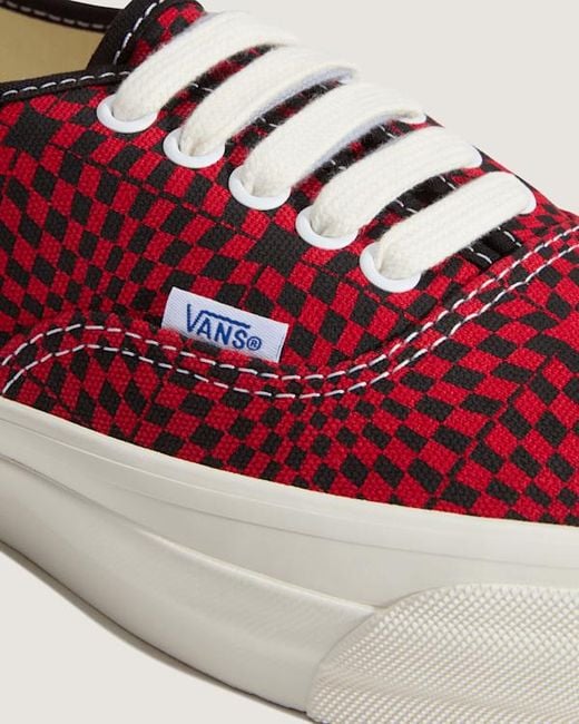 Vans Red Premium Authentic Shoes for men