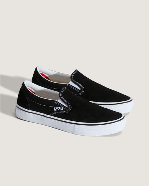 Vans Black Skate Slip-On Shoes for men
