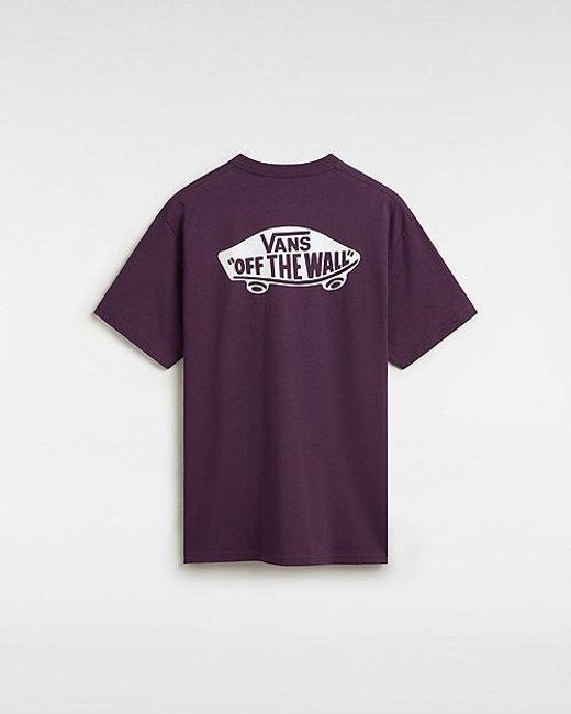 Vans Purple Classic Back T-shirt for men