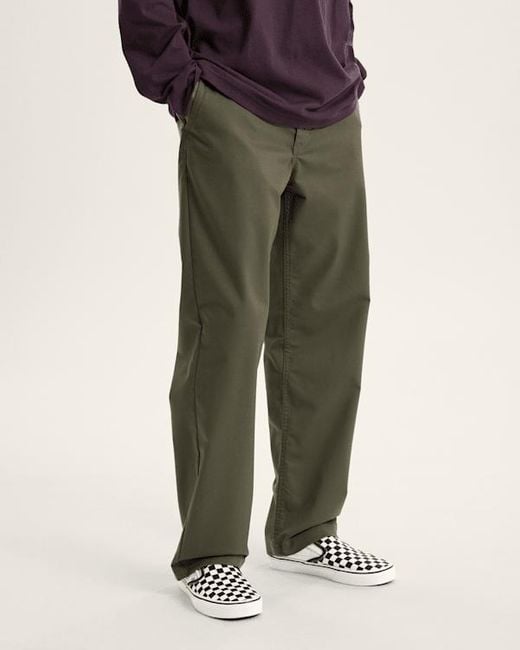 Vans Authentic Chino Relaxed Hose, Herren, Größe in Green für Herren