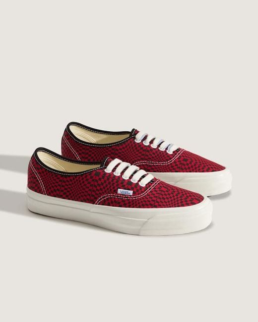 Vans Red Premium Authentic Shoes for men