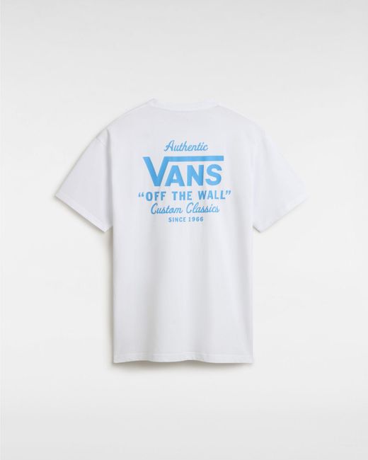Vans Holder St Classic T-shirt in Blue für Herren