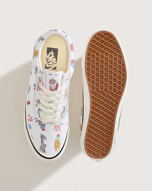 Vans White Otw By X Undercover Old Skool 36 Shoes for men